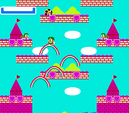 Rainbow Islands gameplay screenshot